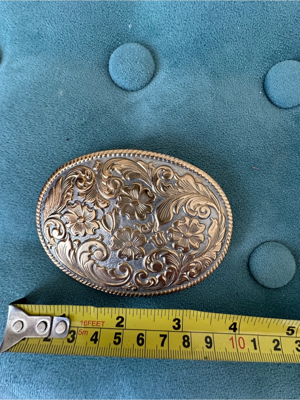 Phenix Silver Oval Belt Clip Buckle